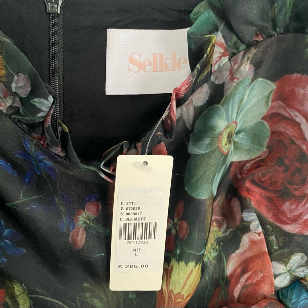 Selkie Nightcap Floral Rosebud Dress Sz L NWT Anthropologie - Picture 8 of 8